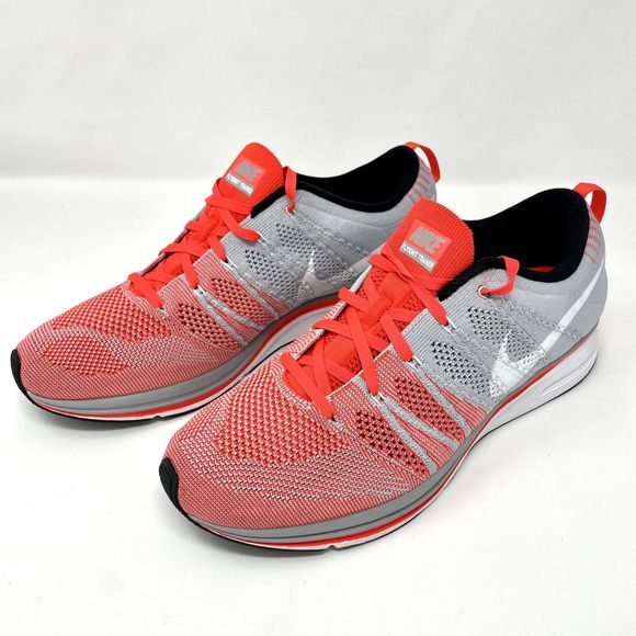 Nike Flyknit Trainer Bright Crimson 532984-613 Men’s Size 11.5 NEW w/o box - Picture 3 of 8